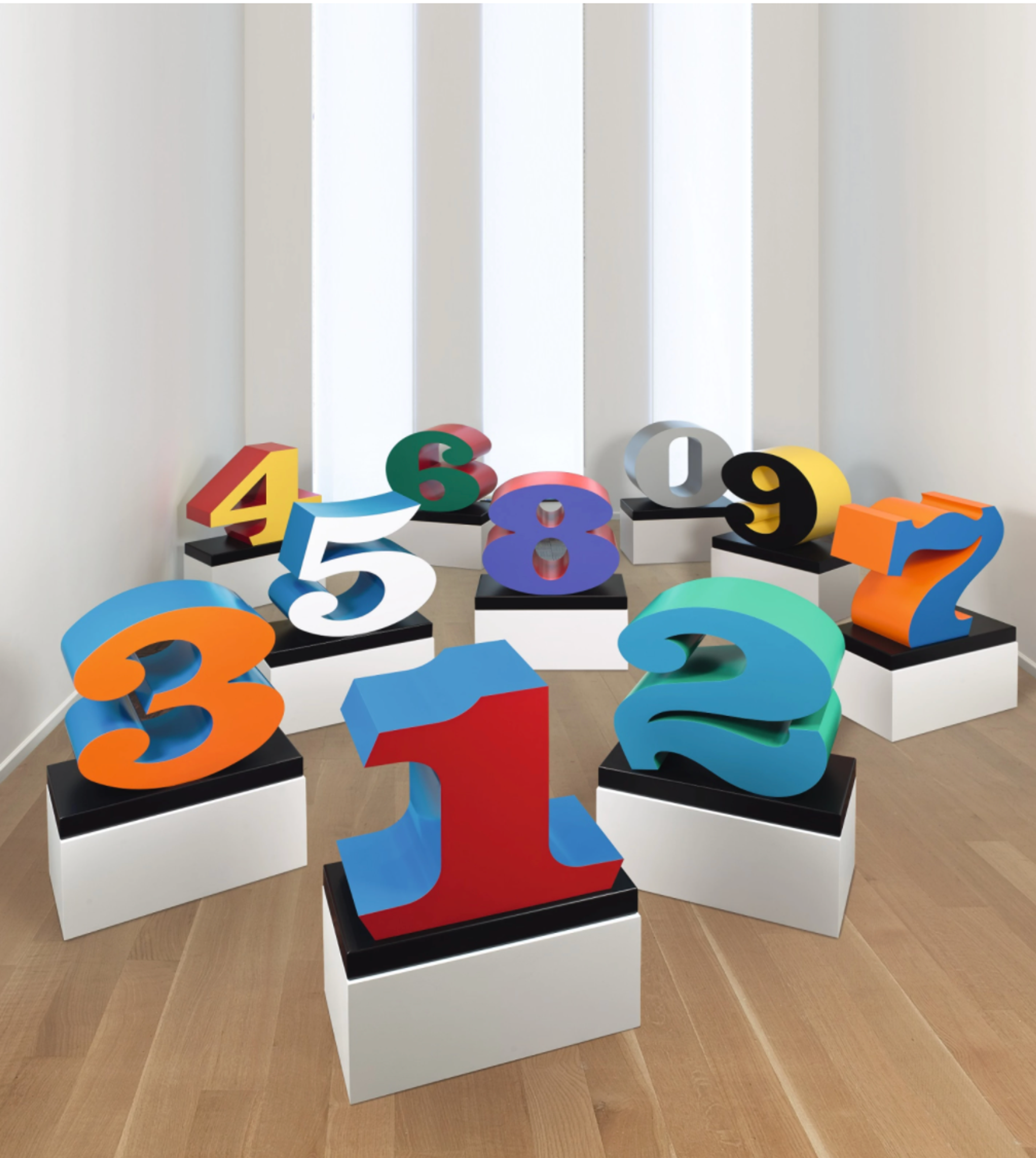 One Through Zero (The Ten Numbers) by Robert Indiana