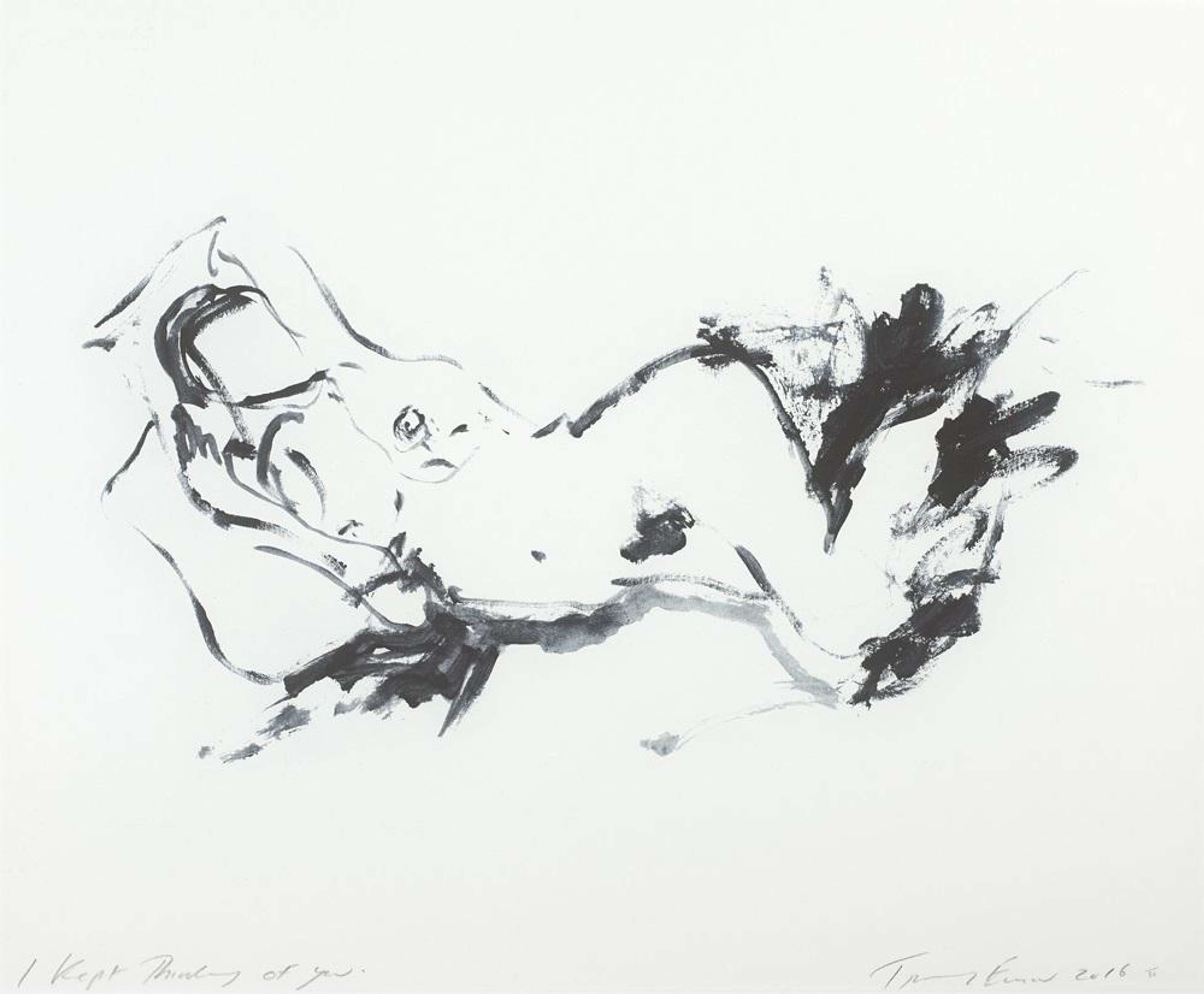 I Kept Thinking Of You - Signed Print by Tracey Emin 2016 - MyArtBroker