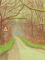 David Hockney: The Arrival Of Spring In Woldgate East Yorkshire 14th March 2011 - Signed Print