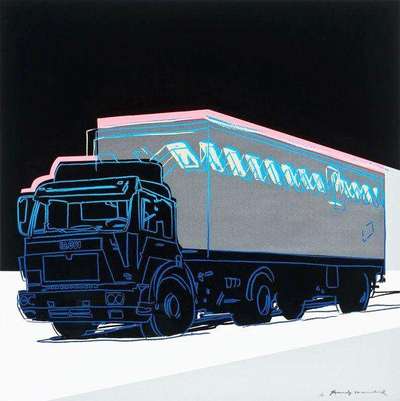 Truck (F. & S. II.370) - Signed Print by Andy Warhol 1985 - MyArtBroker