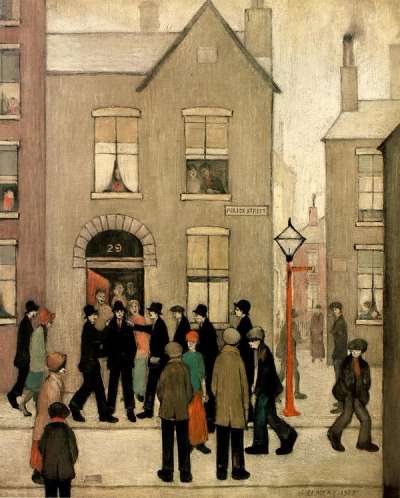 The Arrest - Signed Print by L. S. Lowry null - MyArtBroker