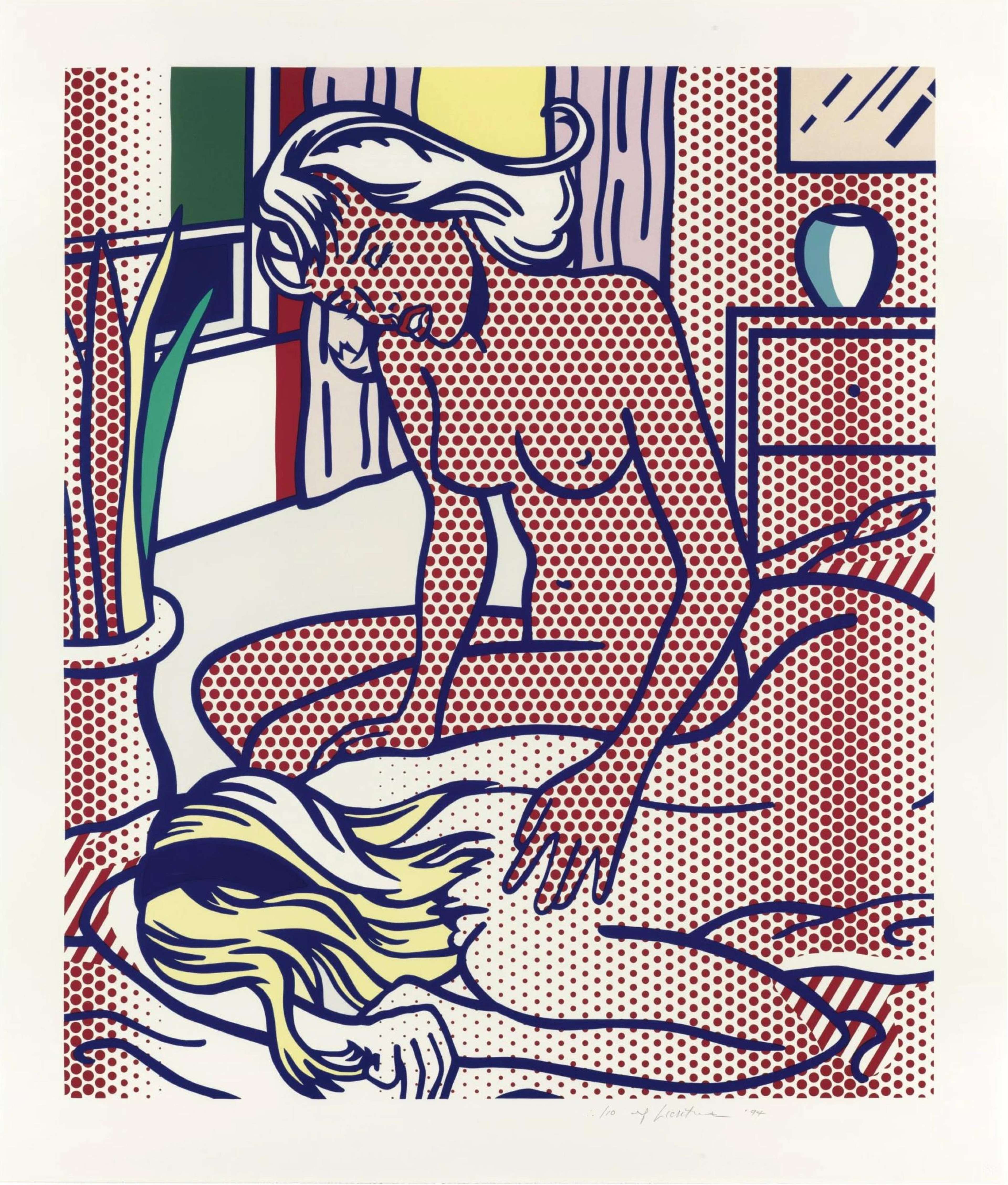 Two Nudes by Roy Lichtenstein