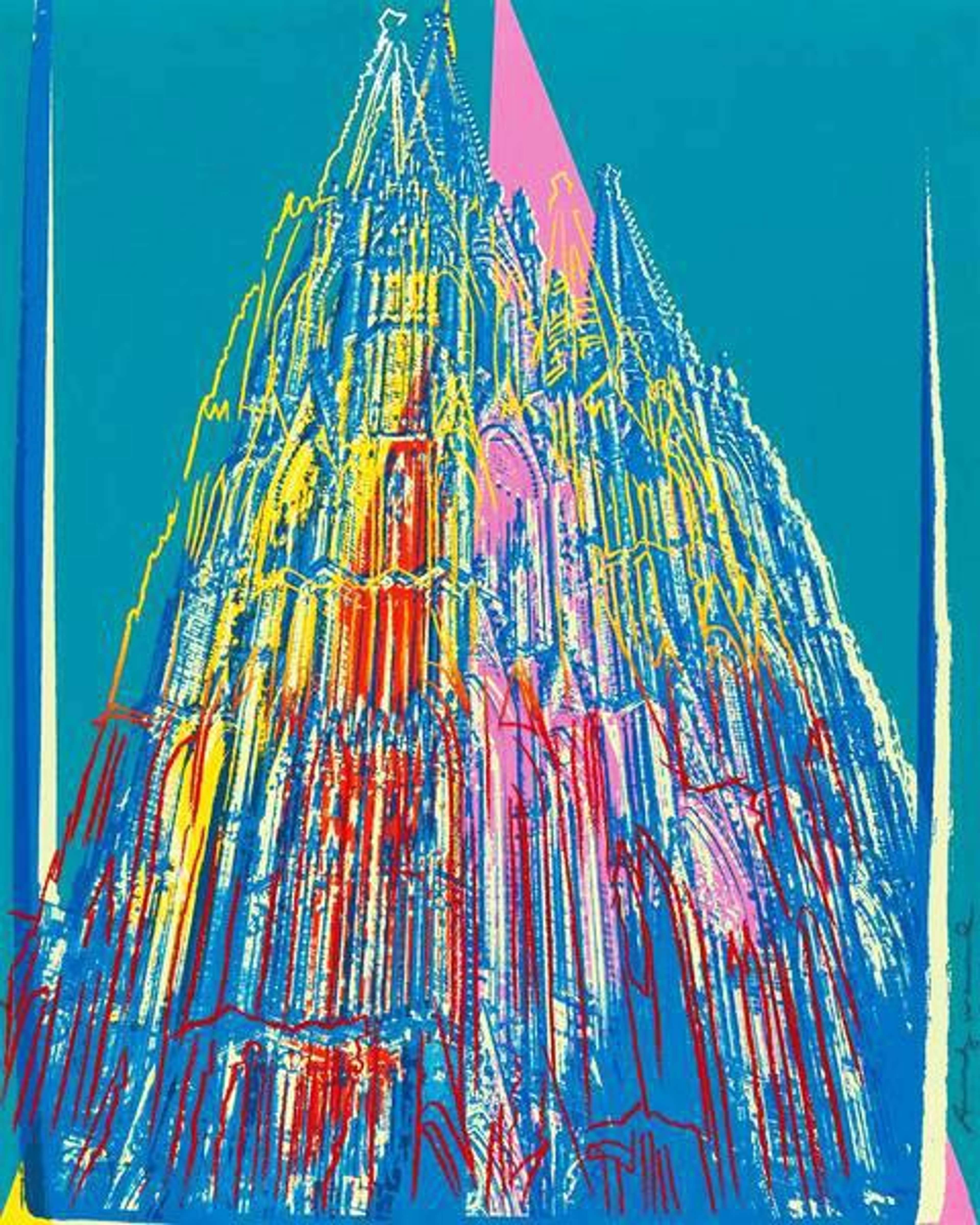 Cologne Cathedral - Signed Print by Andy Warhol 1985 - MyArtBroker