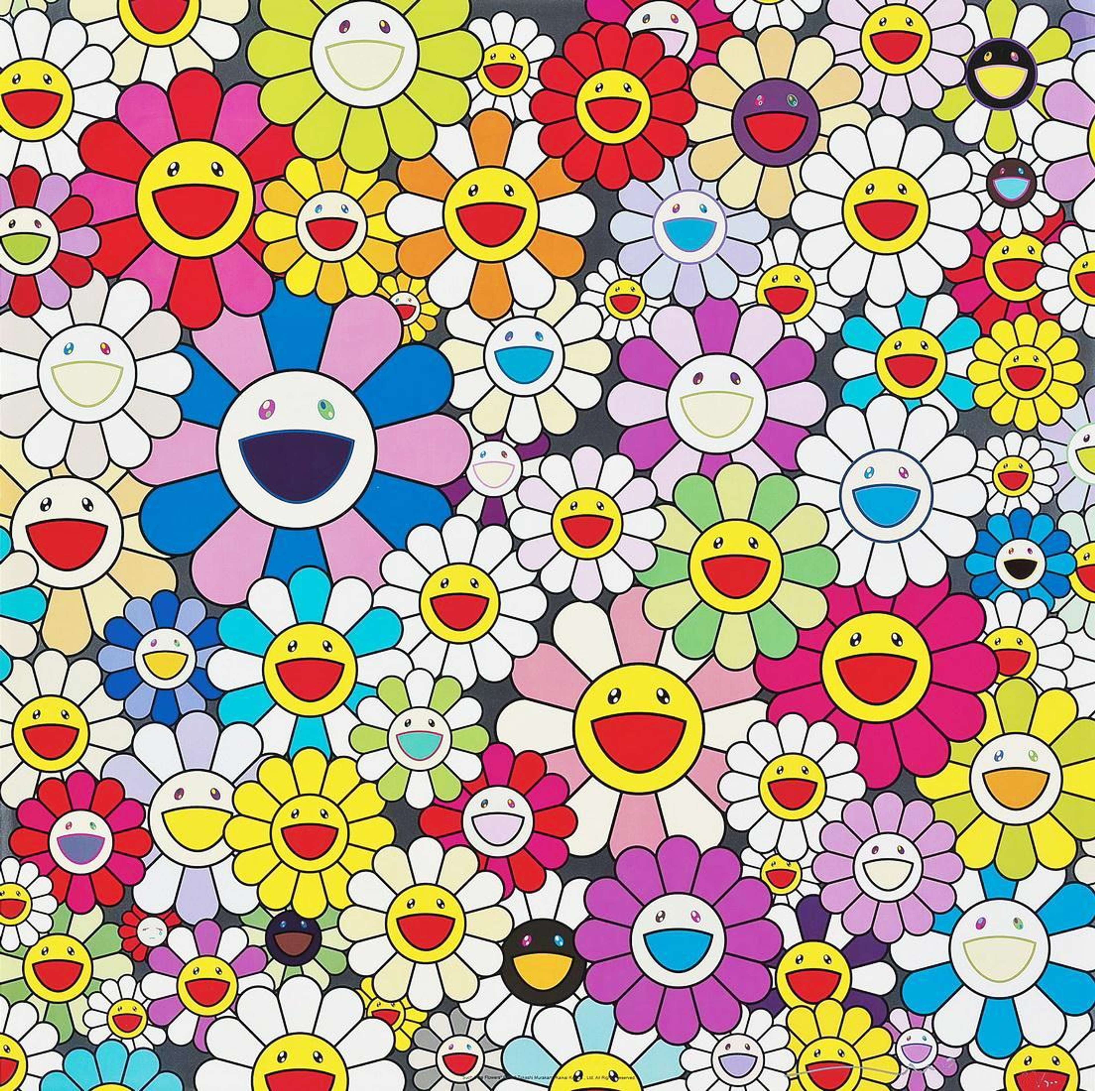 Such Cute Flowers - Signed Print by Takashi Murakami 2010 - MyArtBroker