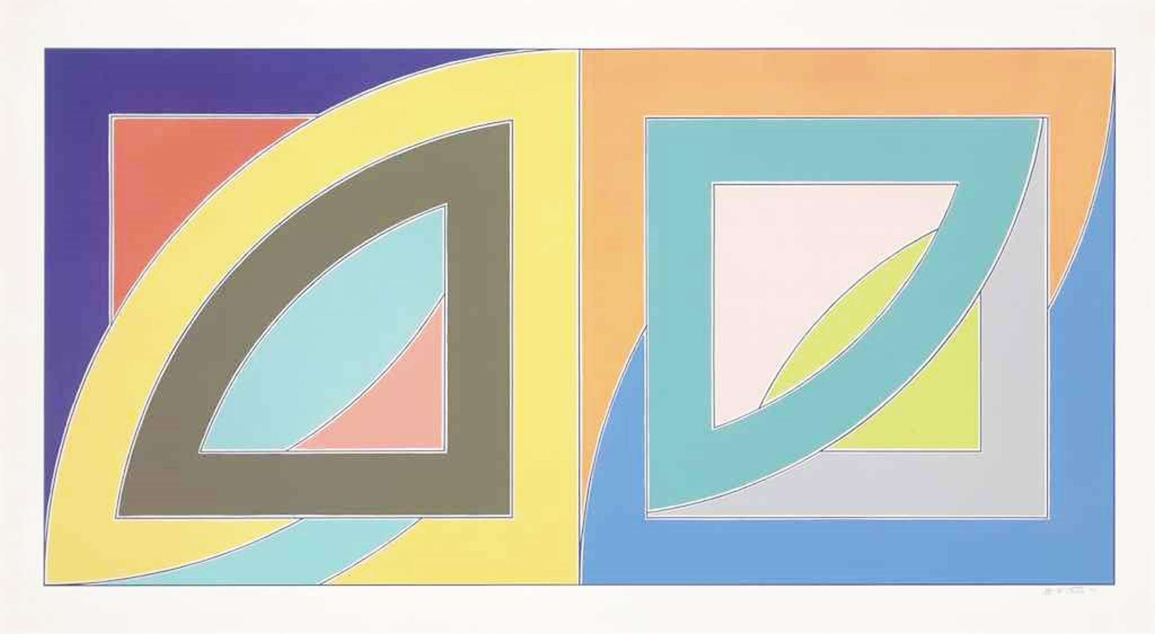 Port Aux Basques - Signed Print by Frank Stella 1971 - MyArtBroker