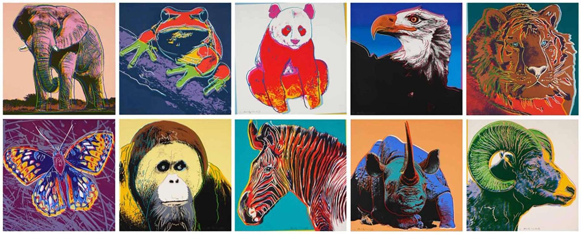 Endangered Species (complete set) by Andy Warhol - MyArtBroker