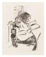 Marc Chagall: Die Grossmutter (Mein Leben) - Signed Print