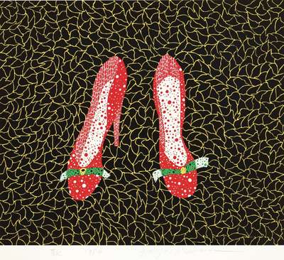 Shoes - Signed Print by Yayoi Kusama 1984 - MyArtBroker