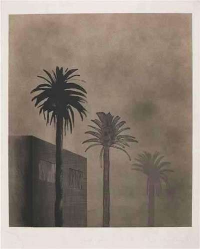 Dark Mist - Signed Print by David Hockney 1973 - MyArtBroker