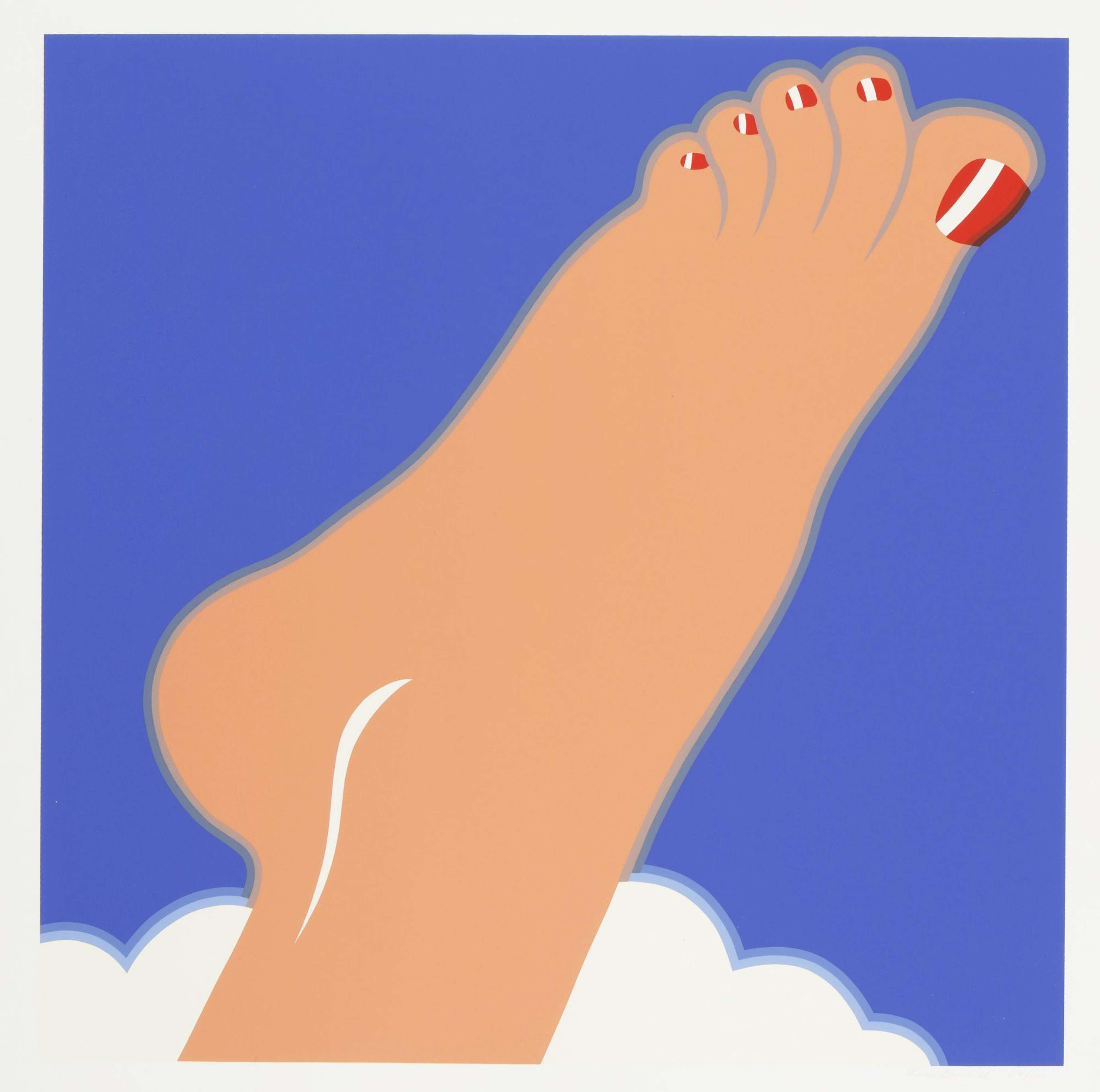 Seascape Foot - Signed Print by Tom Wesselmann 1968 - MyArtBroker