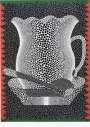 Yayoi Kusama: Coffee Cup (black and white) - Signed Print