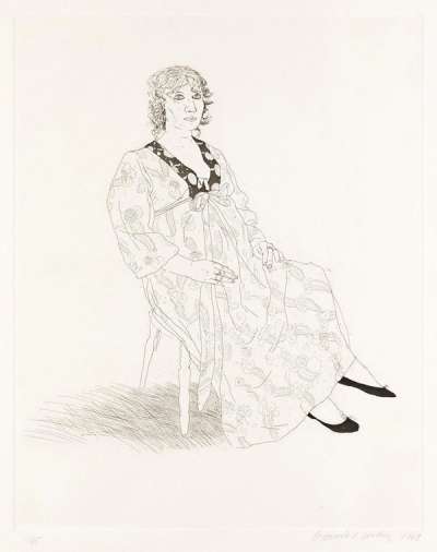 Celia - Signed Print by David Hockney 1969 - MyArtBroker