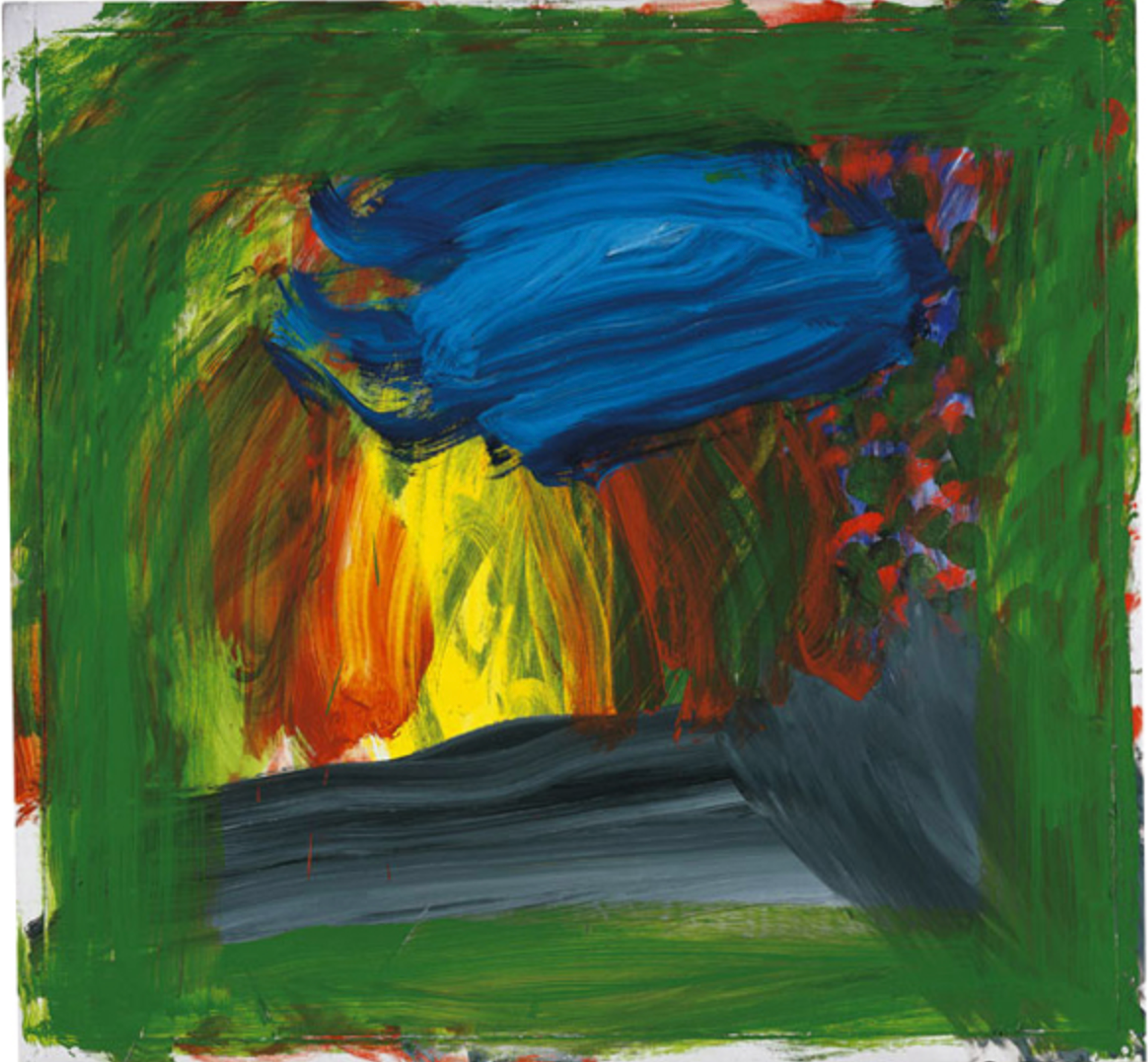 In Raimund Stecker's Garden by Howard Hodgkin