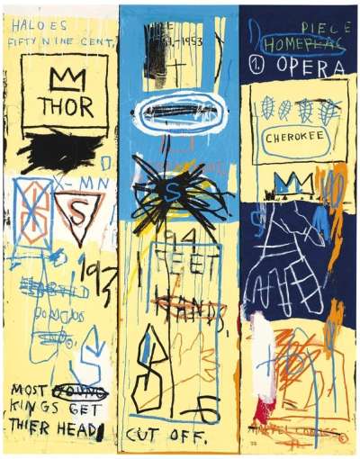 Charles The First - Unsigned Print by Jean-Michel Basquiat 2004 - MyArtBroker