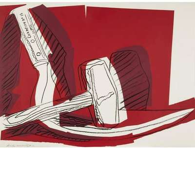 Hammer And Sickle (F. & S. II.62) - Signed Print by Andy Warhol 1977 - MyArtBroker