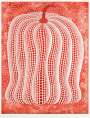 Yayoi Kusama: Pumpkin (red) - Signed Print