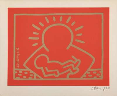 Very Special Christmas - Signed Print by Keith Haring 1987 - MyArtBroker