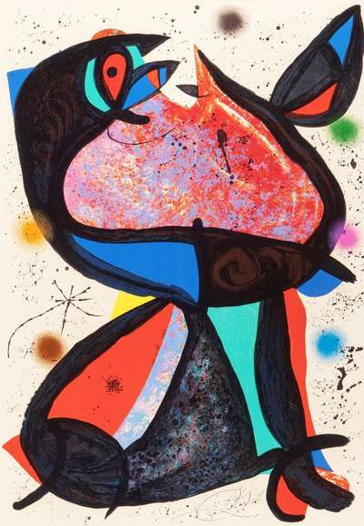 Nestor - Signed Print by Joan Miró 1975 - MyArtBroker