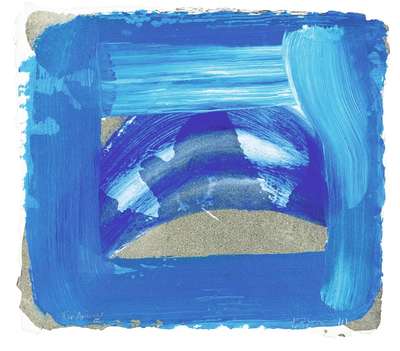 Sea - Signed Print by Howard Hodgkin 2002 - MyArtBroker