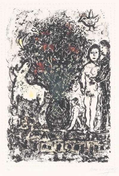 Marc Chagall: Evocation - Signed Print