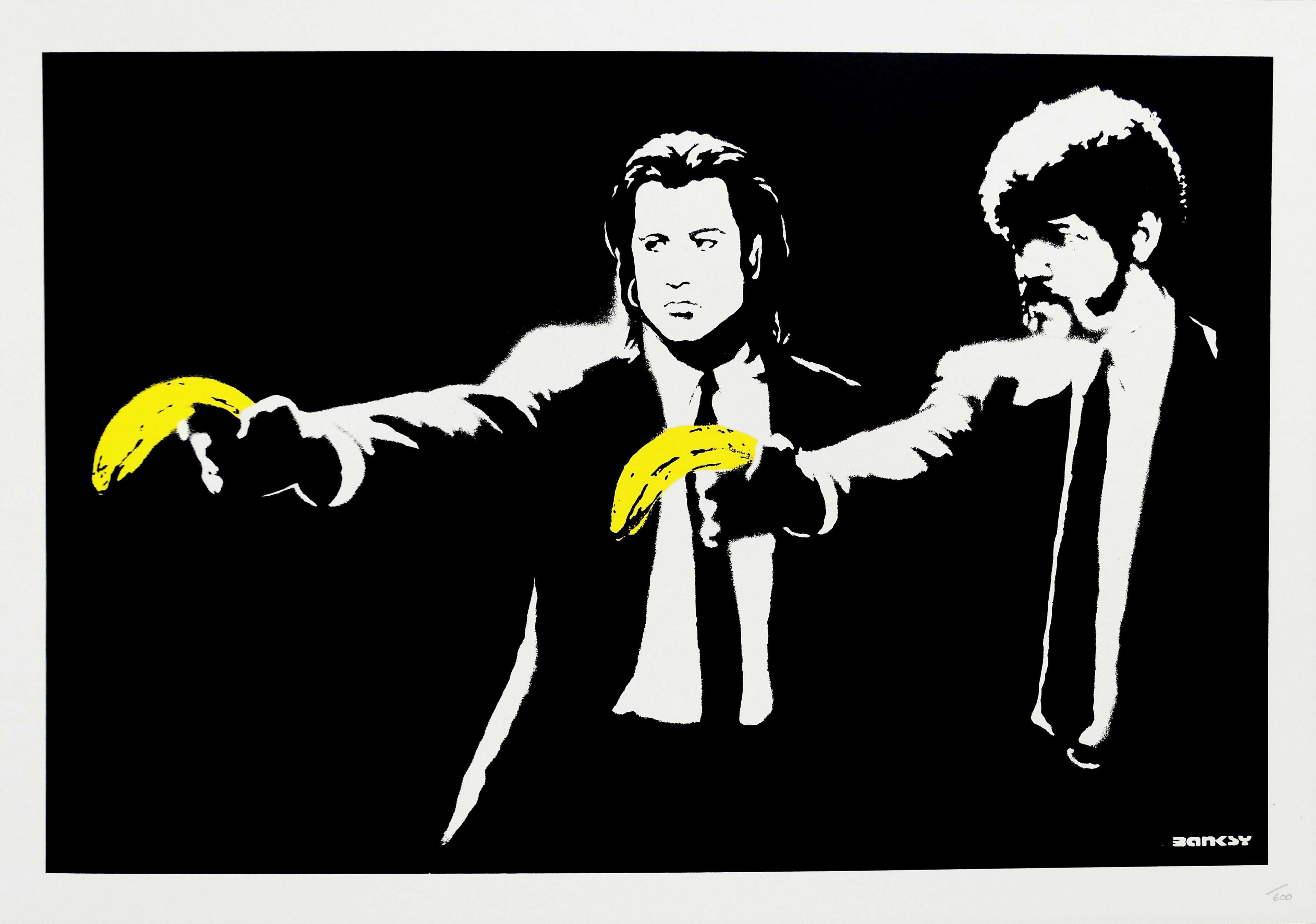 Pulp Fiction - Unsigned Print by Banksy 2004 - MyArtBroker