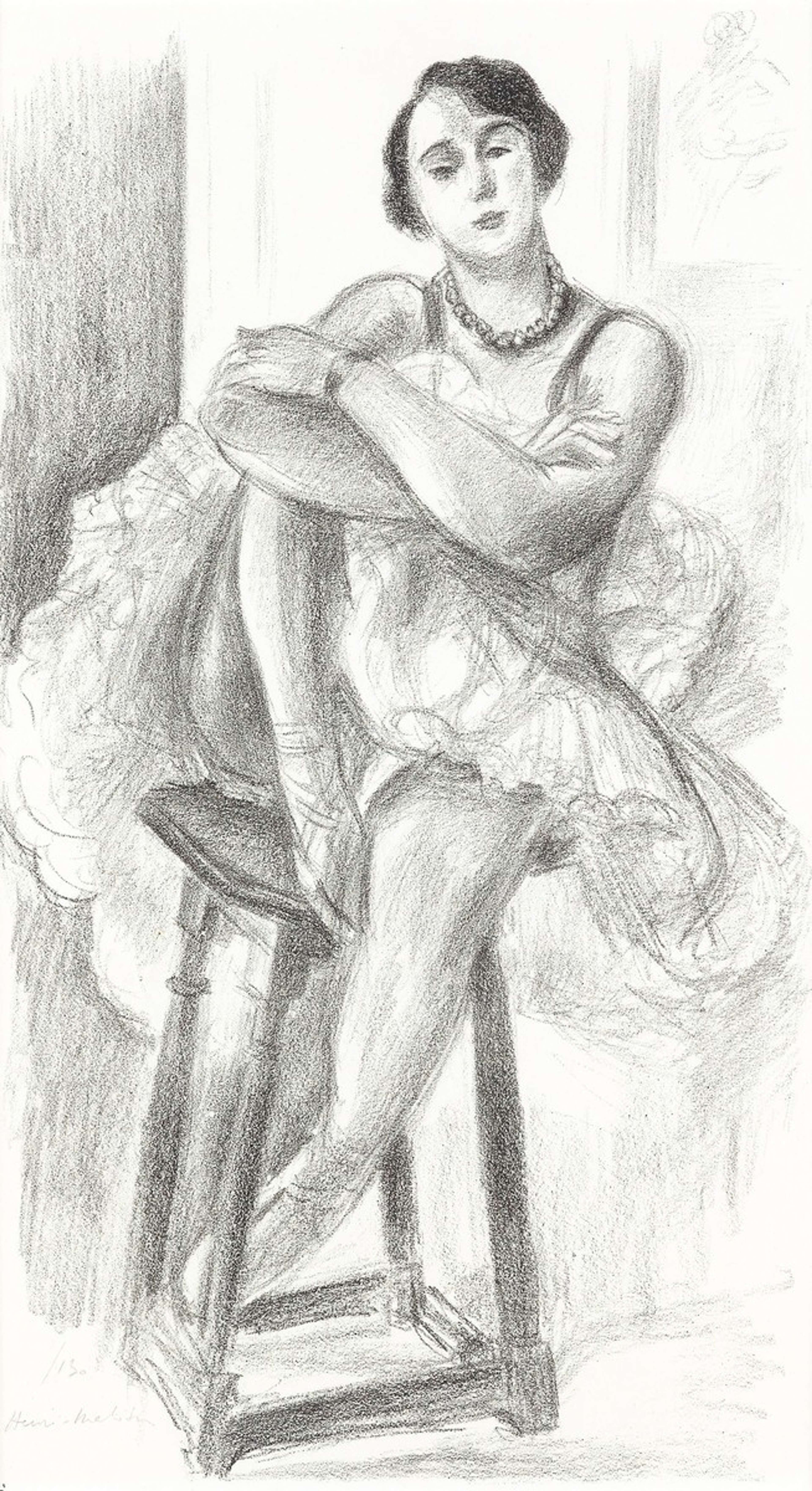 Danseuse Au Tabouret - undefined by Henri Matisse 1927 - MyArtBroker