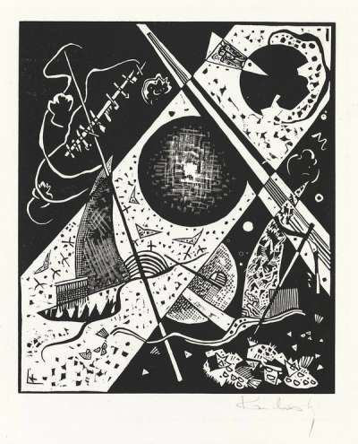 Kleine Welten VI - Signed Print by Wassily Kandinsky 1922 - MyArtBroker