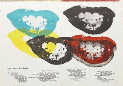 Andy Warhol: Marilyn I Love Your Kiss Forever Forever - Signed Print
