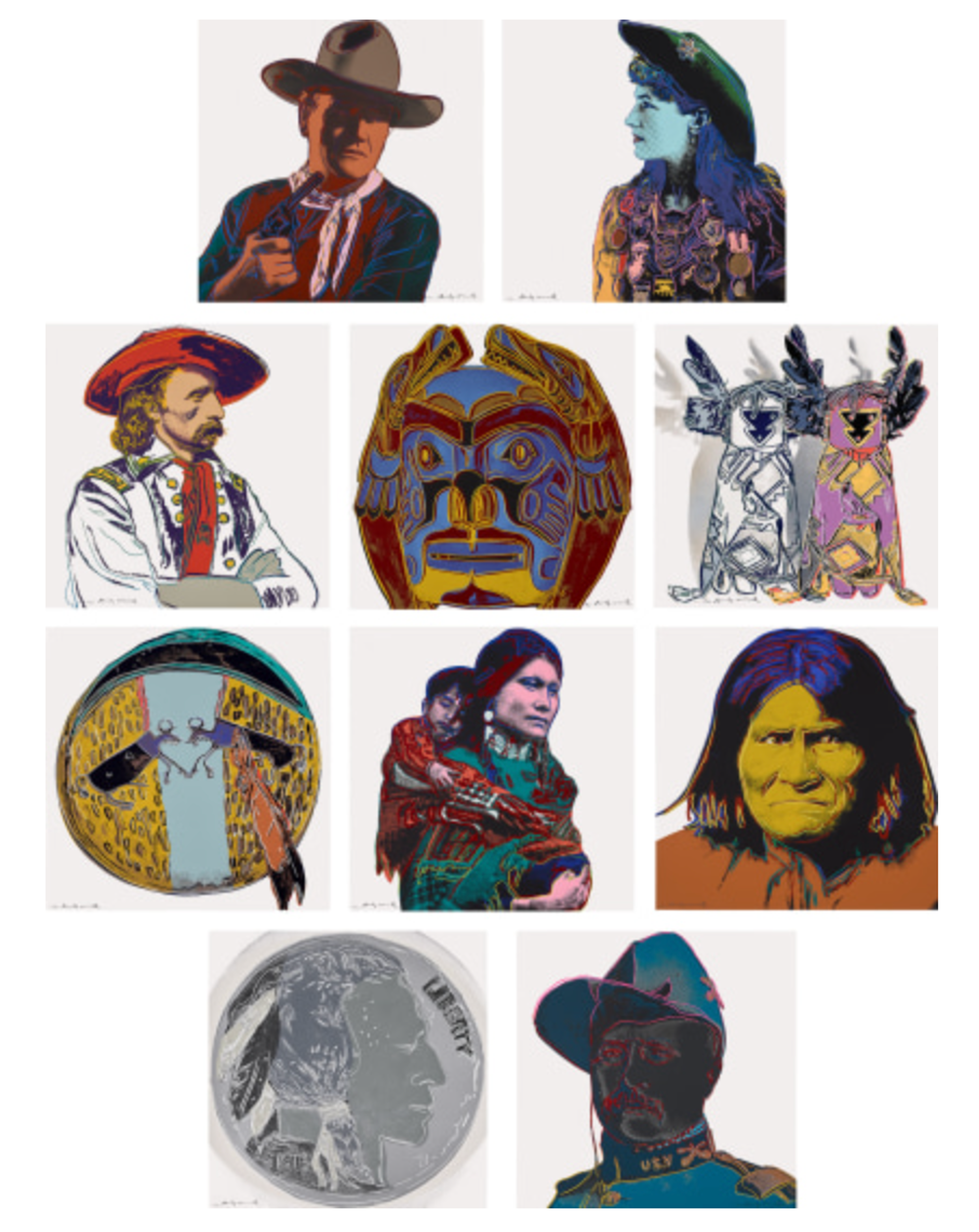 Cowboys and Indians (complete set) - MyArtBroker 