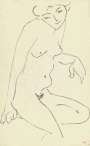 Henri Matisse: Nu De Trois-Quarts, La Tête Penchée - undefined