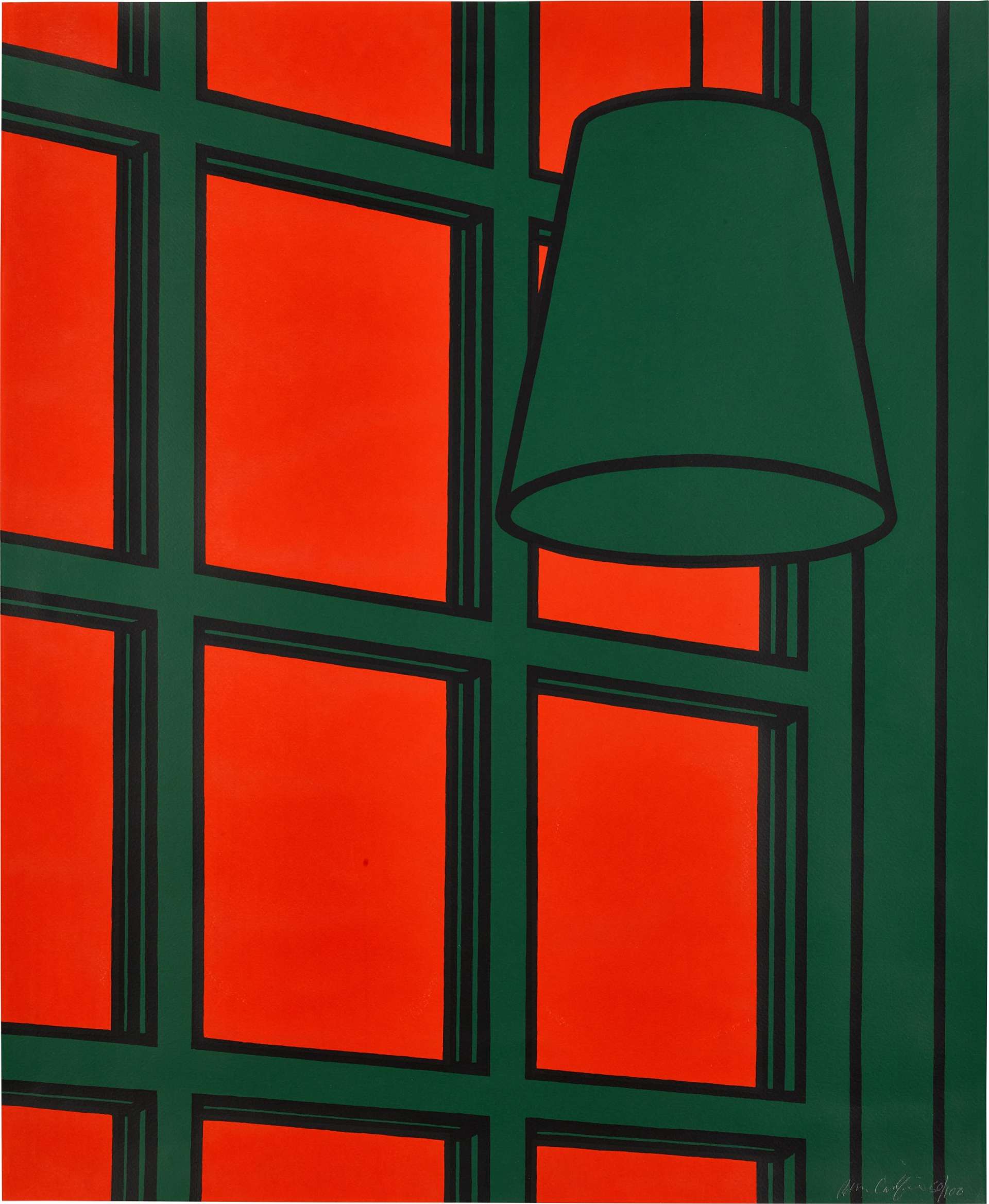 Interior: Evening - Signed Print by Patrick Caulfield 1971 - MyArtBroker