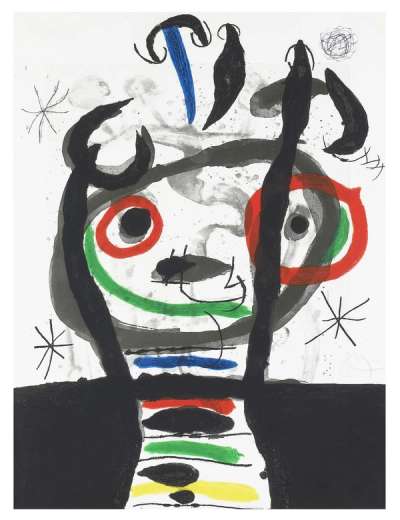 Le Grand Sorcier - Signed Print by Joan Miró 1968 - MyArtBroker