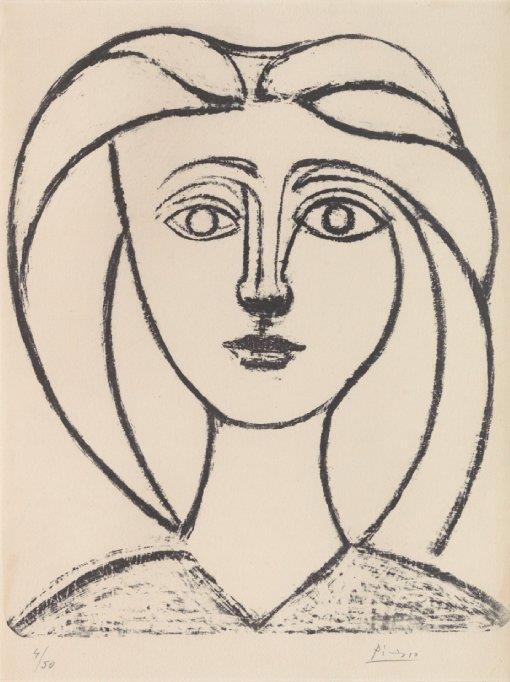 Pablo Picasso | La jeune Artiste (1949) | MutualArt