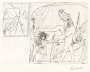 Pablo Picasso: Minotaure Aveugle Guidé Par Une Fillette I (La Suite Vollard) - Signed Print