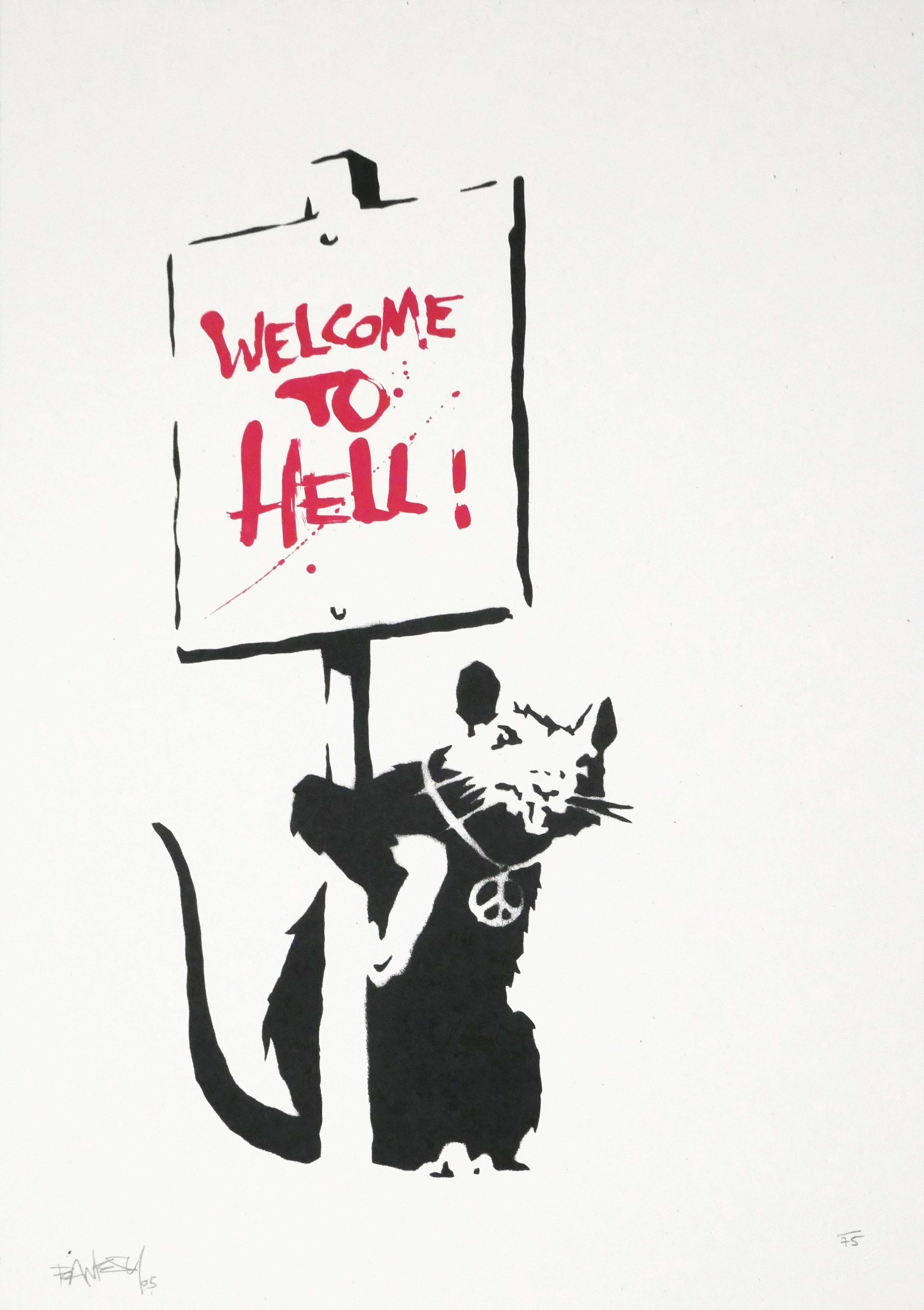 Welcome To Hell - Signed Print
