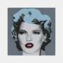 Banksy: Kate Moss (blue and grey) - Signed Print