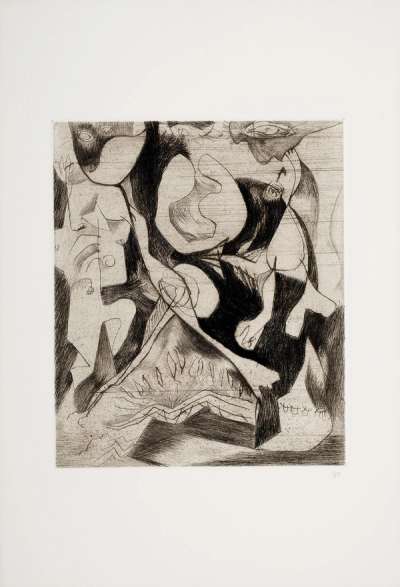 Untitled (P13) - Unsigned Print by Jackson Pollock 1967 - MyArtBroker