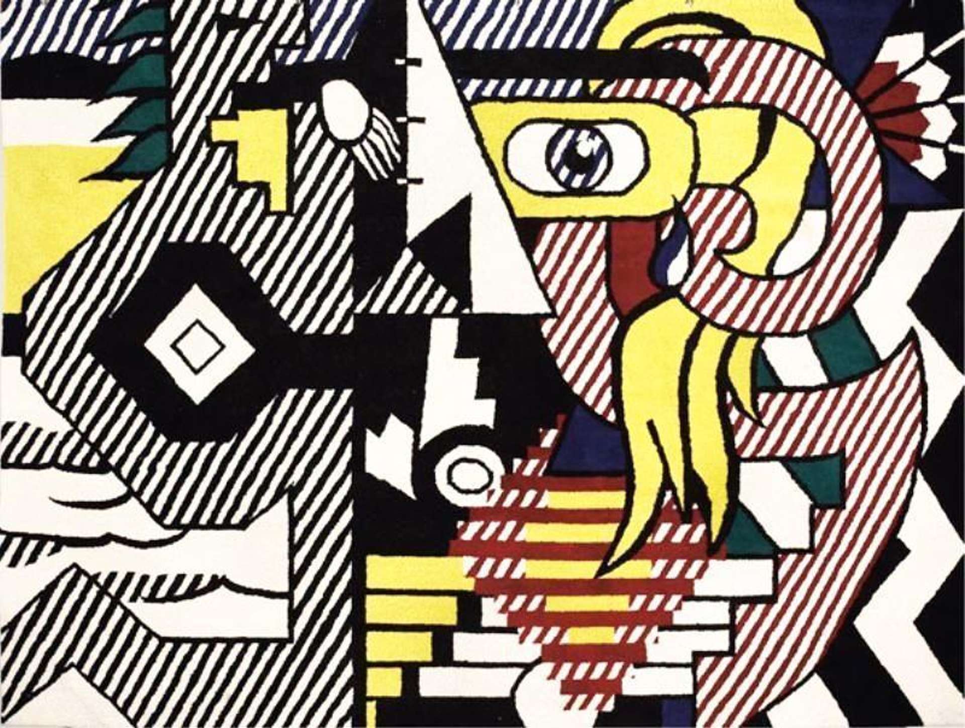 Roy Lichtenstein: Amerind Landscape - Tapestry