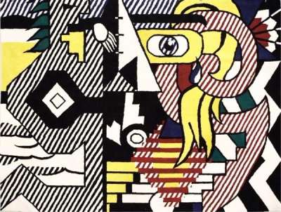 Roy Lichtenstein: Amerind Landscape - Tapestry