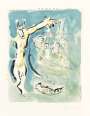 Marc Chagall: Près Des Eaux D’Aulis blanches - Signed Print