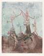 Roberto Matta: Plate 3, Cosi Fan Tutte - Signed Print