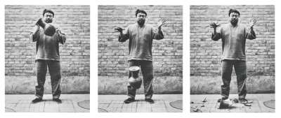 Dropping A Han Dynasty Urn - Signed Print by Ai Weiwei 1995 - MyArtBroker