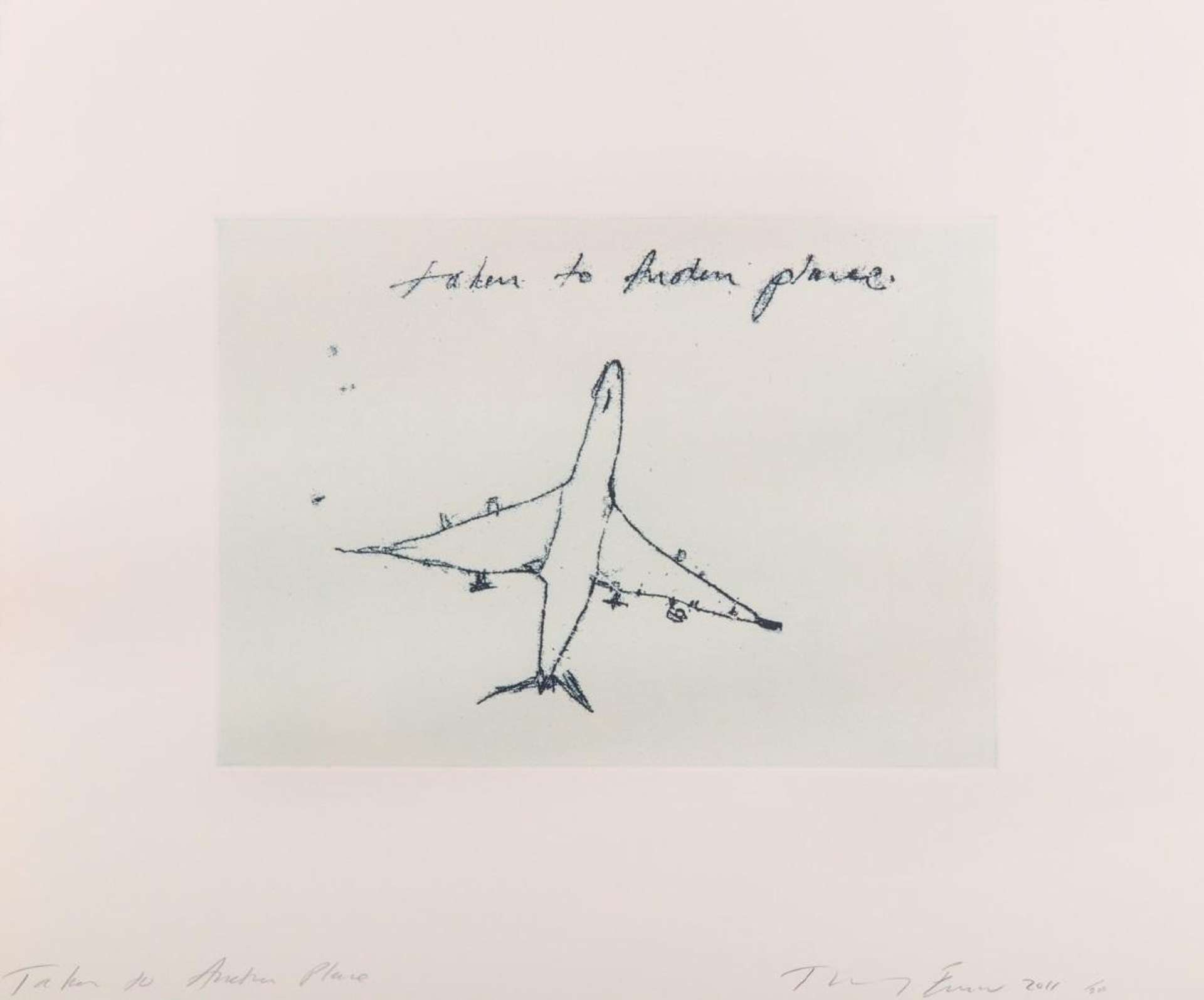 Tracey Emin: Taken To Another Place - Signed Print