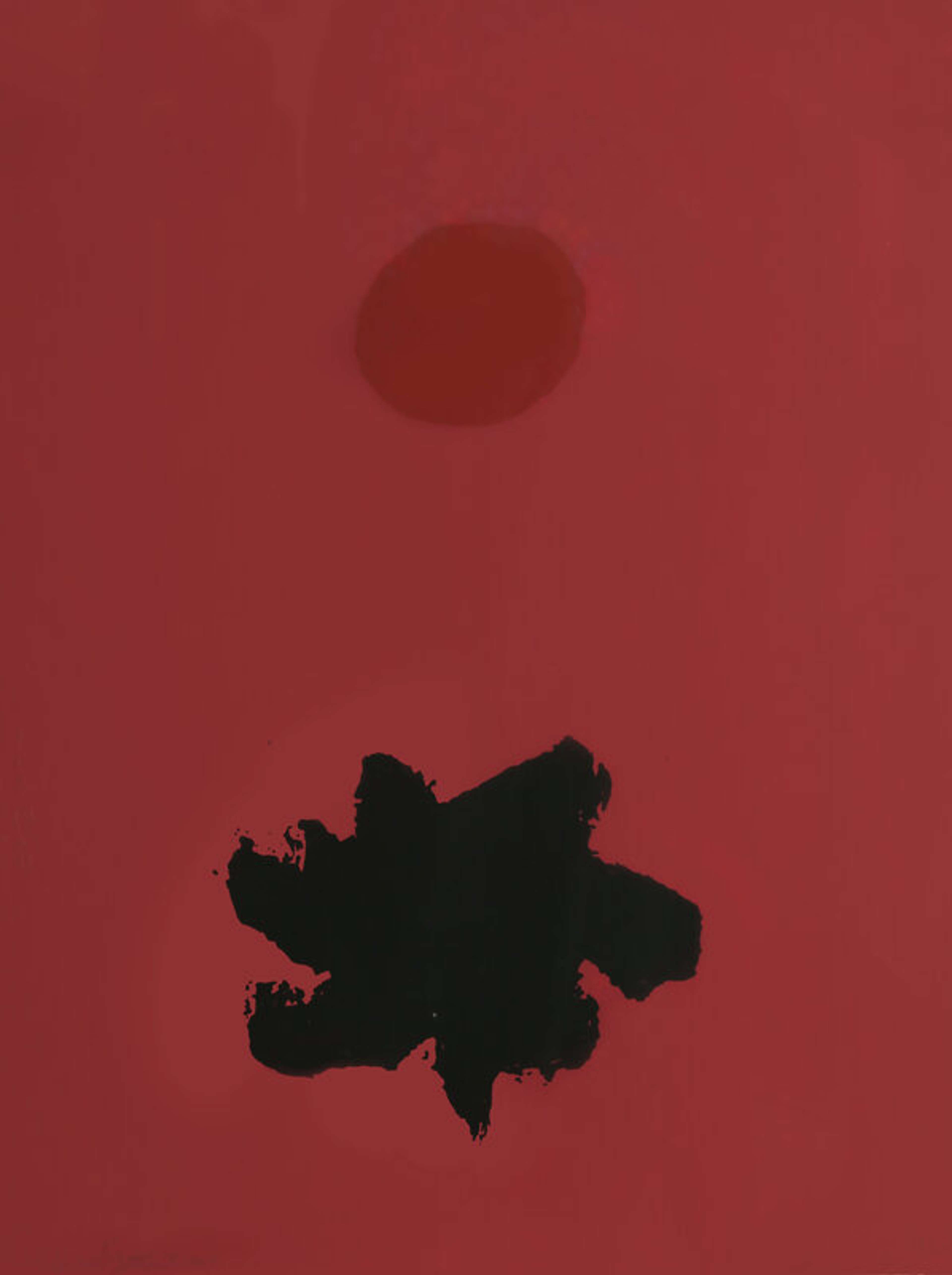 Rose Mood - Signed Print by Adolph Gottlieb 1967 - MyArtBroker