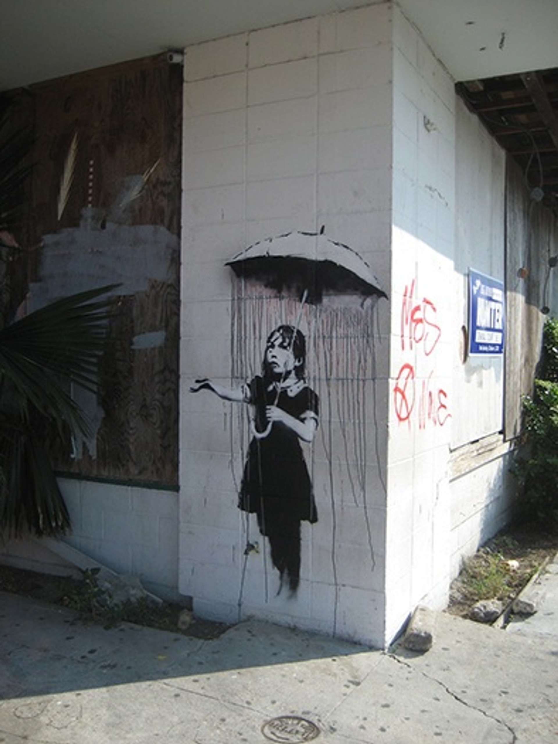Nola, a wall mural by Banksy - MyArtBroker