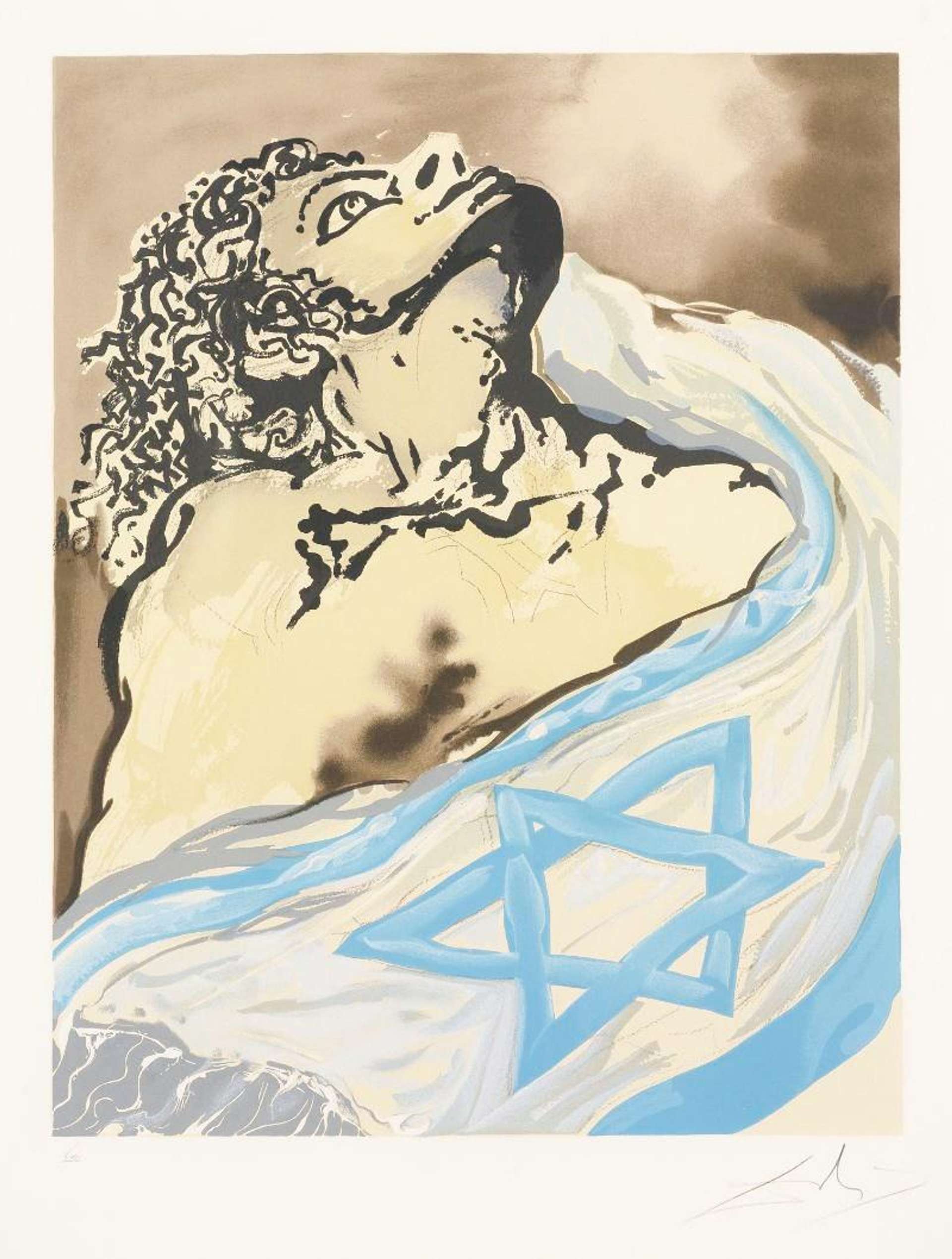 Aliyah (portfolio) - Signed Print by Salvador Dali 1968 - MyArtBroker