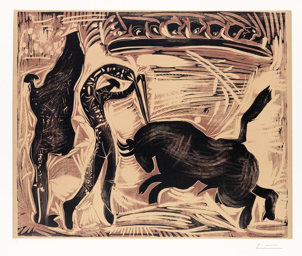 Pablo Picasso Les Banderilles (Signed Print) 1959 | MyArtBroker