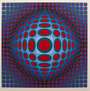 Victor Vasarely: Vega 222 - Signed Print