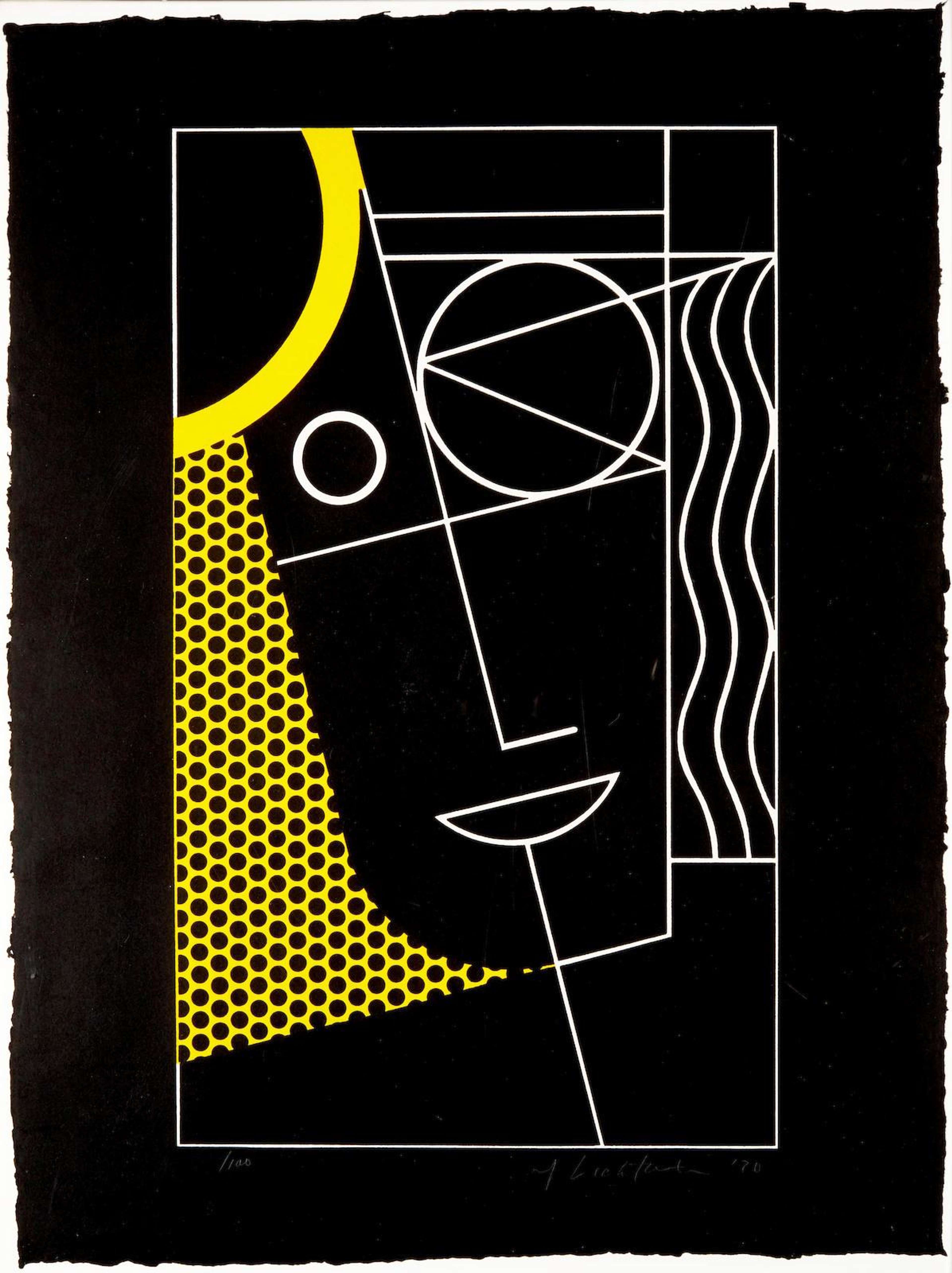 Modern Head #2 - Signed Print by Roy Lichtenstein 1970 - MyArtBroker