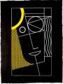 Roy Lichtenstein: Modern Head #2 - Signed Print